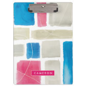 Jouw naam toevoegen | Comares III Abstract afdrukk Klembord (Voorkant)