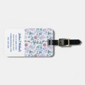 Jouw naam toevoegen | Crystals en Rozen van Unicor Bagagelabel (Voorkant horizontaal)