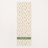 Jouw naam toevoegen | Cute Cactus Pattern Yogamat (Voorkant)