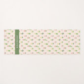 Jouw naam toevoegen | Cute Cactus Pattern Yogamat (Voorkant (horizontaal))