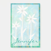 Jouw naam toevoegen | Dainty Daisies I Post-it® Notes (Voorkant)