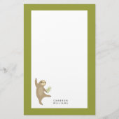 Jouw naam toevoegen | Danssleuf | Waarom niet? Briefpapier (Voorkant)