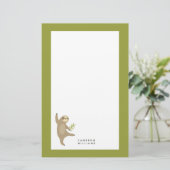 Jouw naam toevoegen | Danssleuf | Waarom niet? Briefpapier (Staand voorkant)