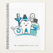 Jouw naam toevoegen | De Schone Teeth Gang Planner (Voorkant)