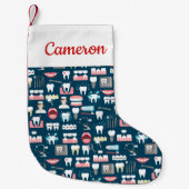 Jouw naam toevoegen | Dentaal klinisch Kantoor Kleine Kerstsok (Voorkant)