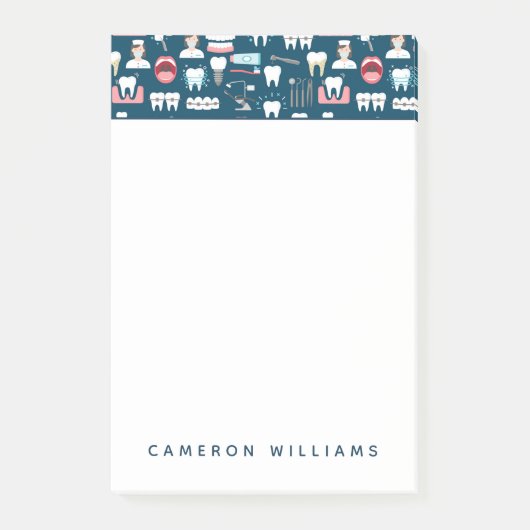 Jouw naam toevoegen | Dentaal klinisch Kantoor Post-it® Notes (Voorkant)