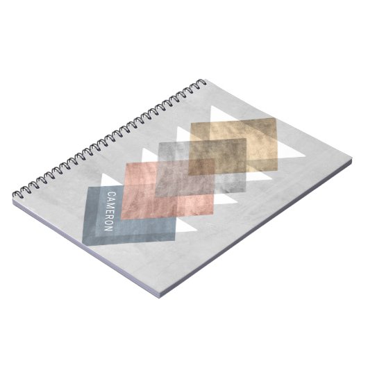 Jouw naam toevoegen | Diamond Align I Notitieboek (Linkerzijde)