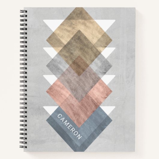 Jouw naam toevoegen | Diamond Align I Notitieboek (Voorkant)