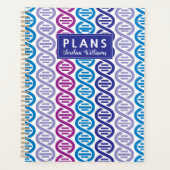 Jouw naam toevoegen | DNA-patroon Planner (Voorkant)