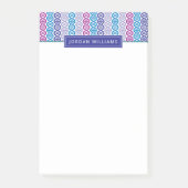 Jouw naam toevoegen | DNA-patroon Post-it® Notes (Voorkant)