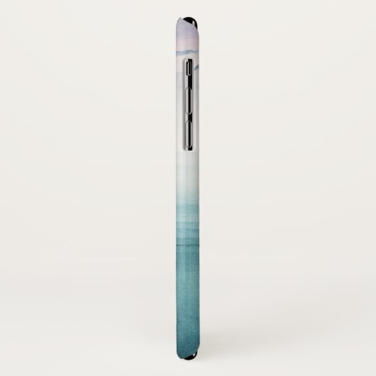 Jouw naam toevoegen | Dusk op de baai - Waterverf Case-Mate iPhone Case (Achterkant/links)