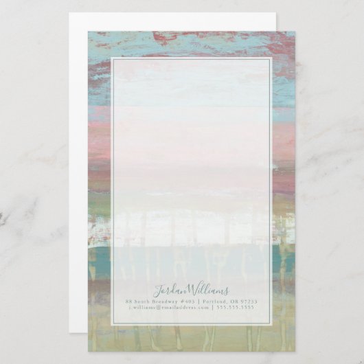 Jouw naam toevoegen | Dusthorizon Briefpapier (Voorkant / Achterkant)