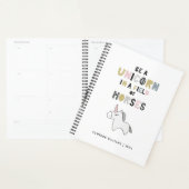 Jouw naam toevoegen | Eenhoorn zijn in een gebied Planner (Display)