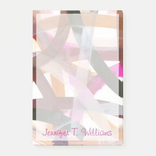 Jouw naam toevoegen | Eindig pad II Post-it® Notes (Voorkant)