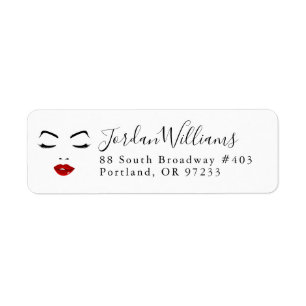 Jouw naam toevoegen   Elegant Face Etiket