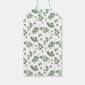 Jouw naam toevoegen | Eucalyptus Silver Dollar Tre Cadeaulabel (Achterkant)