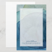 Jouw naam toevoegen | Evolserende installaties Briefpapier (Voorkant / Achterkant)