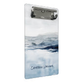 Jouw naam toevoegen | Faded Horizon II Mini Klembord (Schuin)