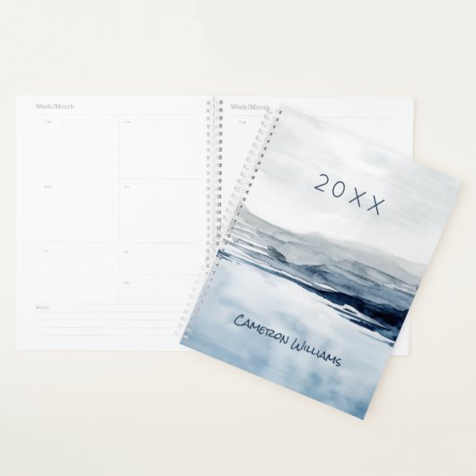Jouw naam toevoegen | Faded Horizon II Planner (Display)