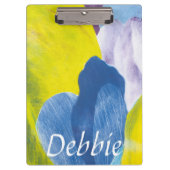 Jouw naam toevoegen | False Indigo III Klembord (Voorkant)