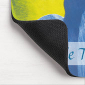 Jouw naam toevoegen | False Indigo III Muismat (Hoek)