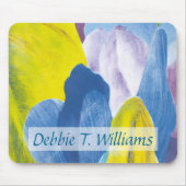 Jouw naam toevoegen | False Indigo III Muismat (Voorkant)