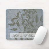 Jouw naam toevoegen | Fleur de Bleu I Muismat (Met muis)