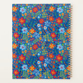 Jouw naam toevoegen | Floral Embroidery Pattern Planner (Achterkant)