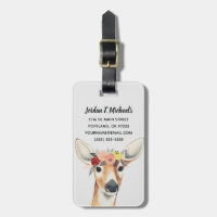 Jouw naam toevoegen | Flower Crown Forester Deer
