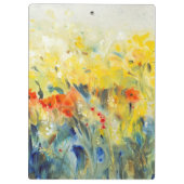 Jouw naam toevoegen | Flowers Sway II Klembord (Achterkant)