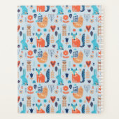 Jouw naam toevoegen | Folk Art Woodland Animal Pat Planner (Achterkant)