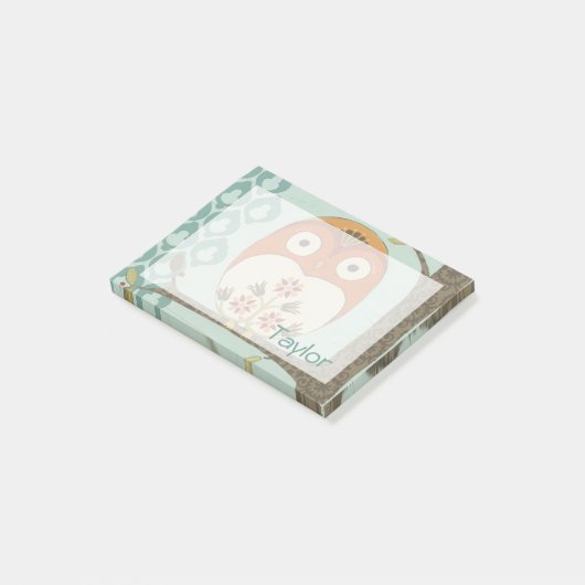 Jouw naam toevoegen | Forest Whimsy I Post-it® Notes (Schuin)