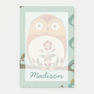 Jouw naam toevoegen Forest Whimsy II Post-it® Notes