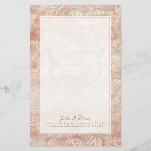 Jouw naam toevoegen   Garnet Weft Briefpapier