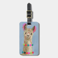 Jouw naam toevoegen | Geadorneerd Llama - Beige