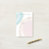 Jouw naam toevoegen | Gem Stones I Post-it® Notes (Op bureau)