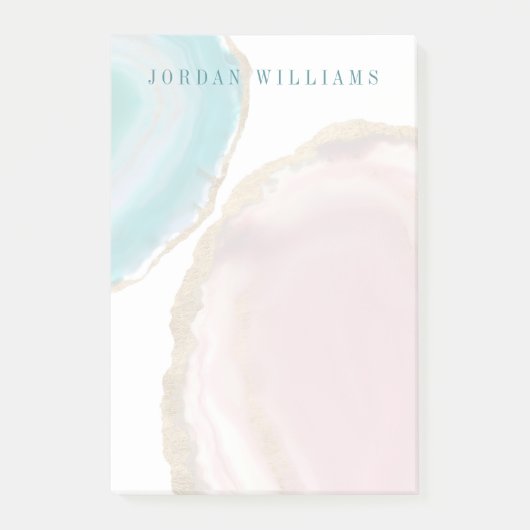 Jouw naam toevoegen | Gem Stones I Post-it® Notes (Voorkant)