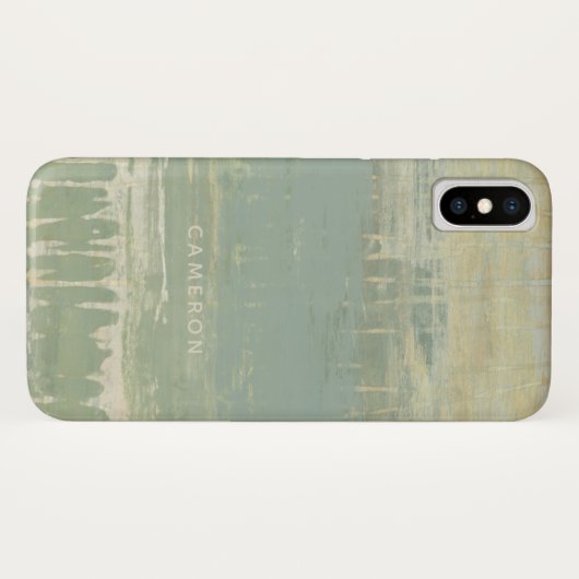 Jouw naam toevoegen | Gemuteerde horizon Case-Mate iPhone Case (Achterkant (horizontaal))