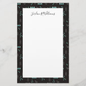 Jouw naam toevoegen | Geometrische afmetingen van  Briefpapier (Voorkant)