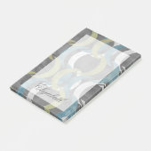 Jouw naam toevoegen | Geometrische herhaling I Post-it® Notes (Schuin)