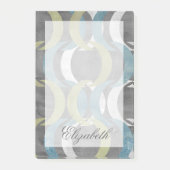 Jouw naam toevoegen | Geometrische herhaling I Post-it® Notes (Voorkant)