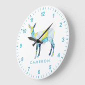 Jouw naam toevoegen | Geometrische proefdier Grote Klok (Hoek)