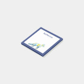 Jouw naam toevoegen | Geometrische vossendieren Post-it® Notes (Schuin)