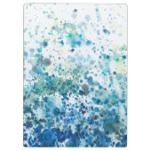 Jouw naam toevoegen | Gespikkeld Zee I Klembord (Achterkant)