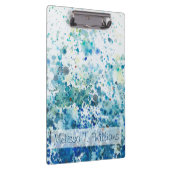 Jouw naam toevoegen | Gespikkeld Zee I Klembord (Rechts)