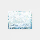 Jouw naam toevoegen | Gespikkeld Zee I Post-it® Notes (Voorkant)