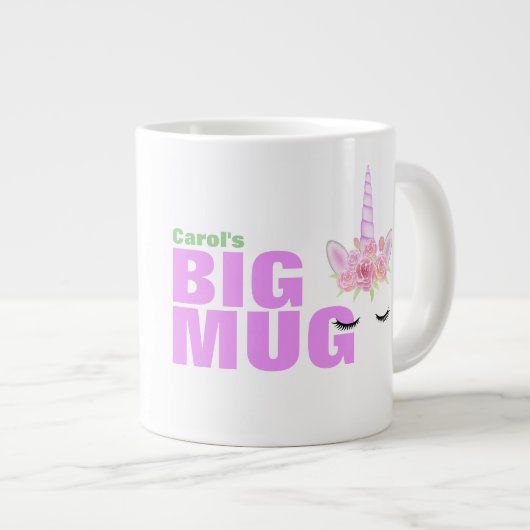 Jouw naam toevoegen - Gift Jumbo Mok (Voorkant rechts)