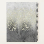 Jouw naam toevoegen | Glitter Swirl Planner (Achterkant)