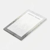 Jouw naam toevoegen | Glitter Swirl Post-it® Notes (Schuin)