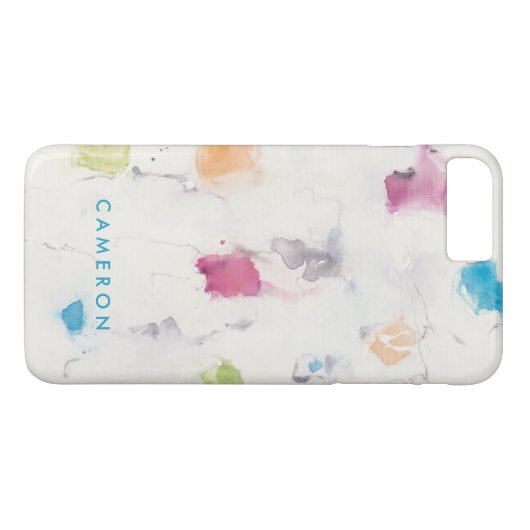 Jouw naam toevoegen | Glitterati I Abstract afdruk Case-Mate iPhone Case (Achterkant (Horizontaal))